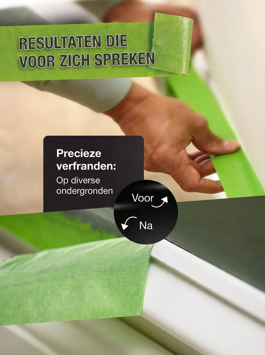 Kip FrogTape Multi Surface 36mm - 3 Stuks - Meerkleurig