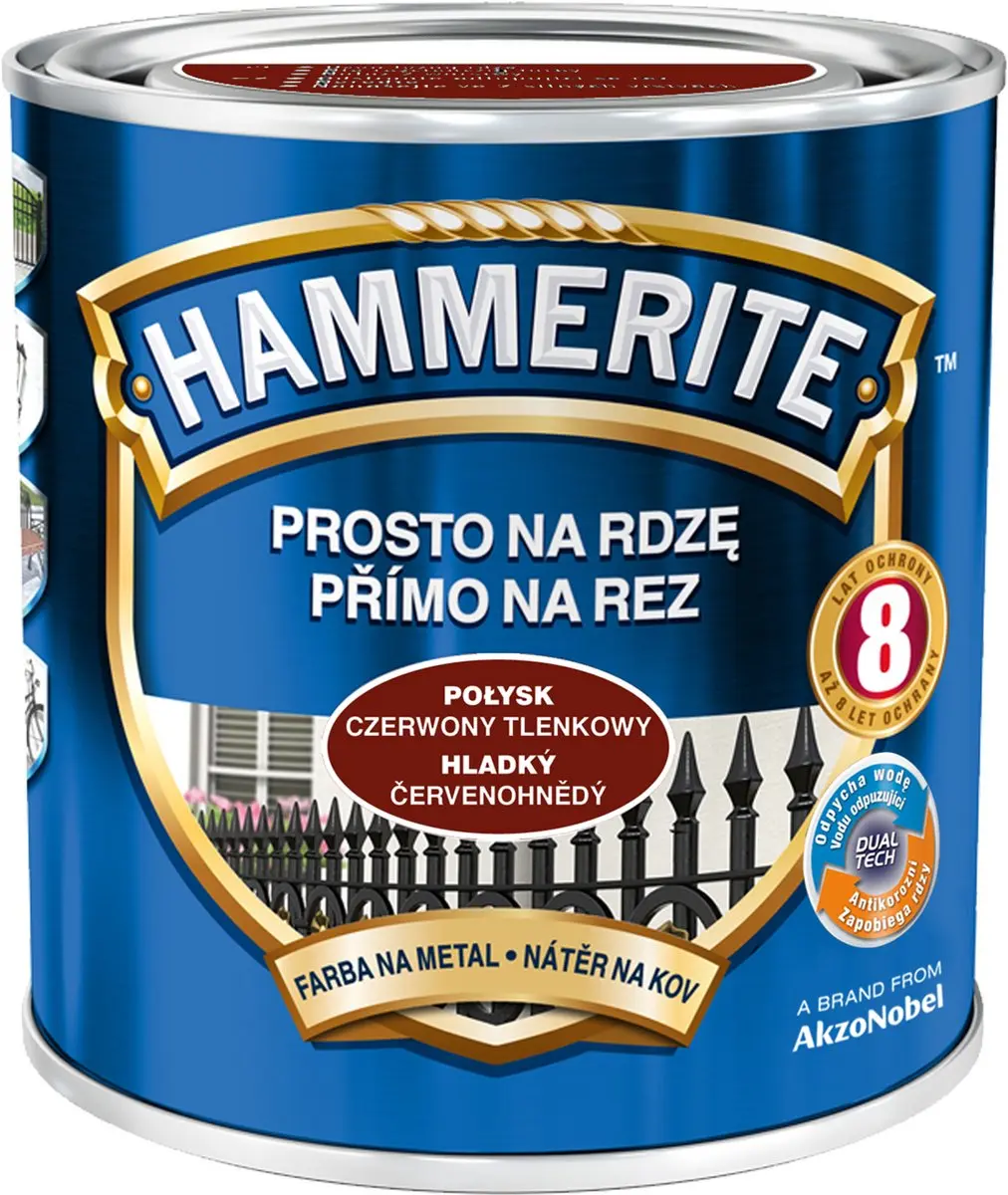Hammerite Direct op Roest Glad