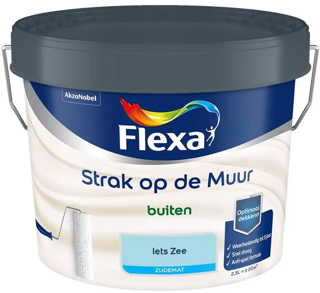 Flexa Mengverf Iets Zee 2,5L