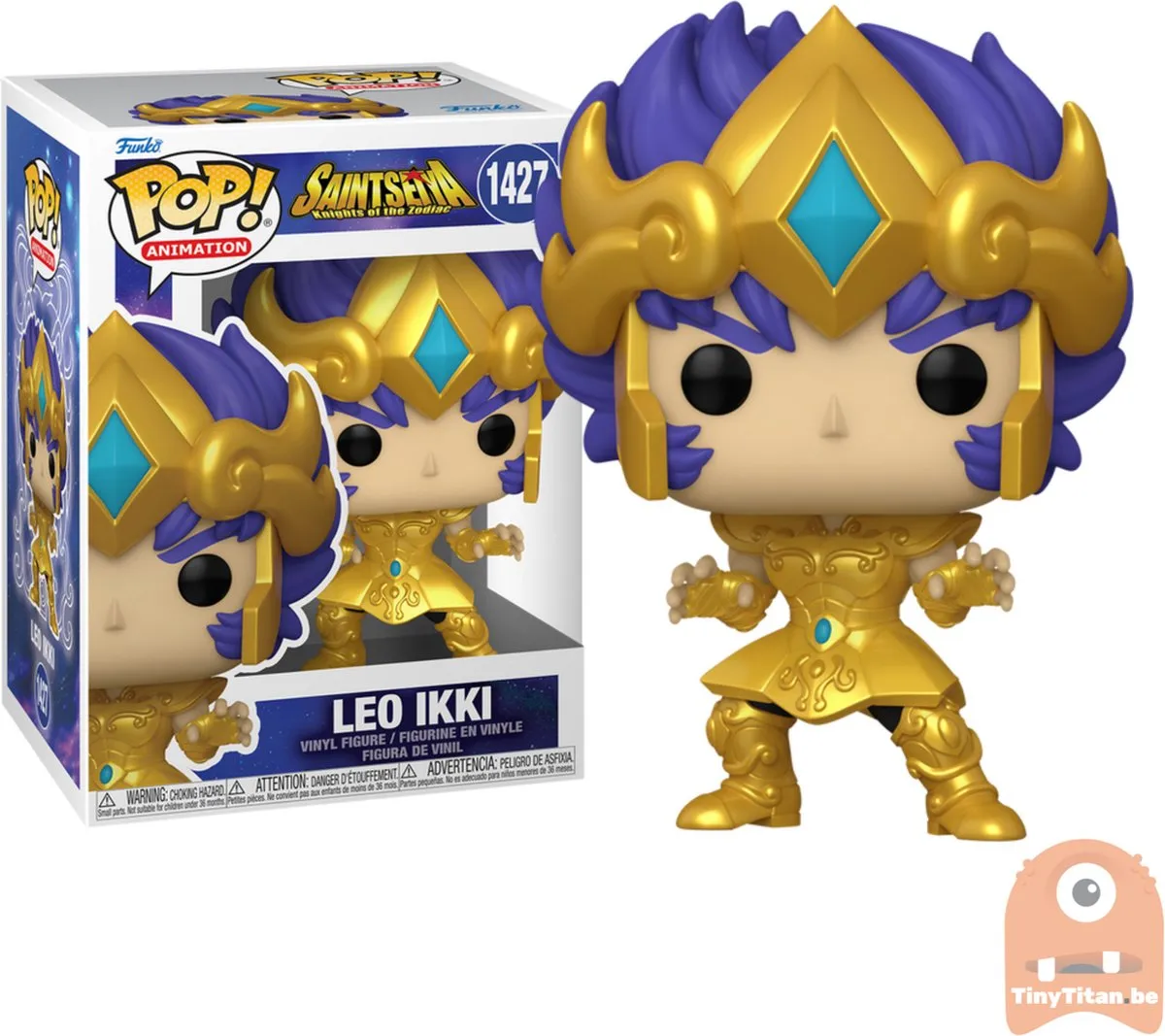 Funko Saint Seiya POP! Gold Leo Ikki Verzamelfiguur 72059 - Multicolor
