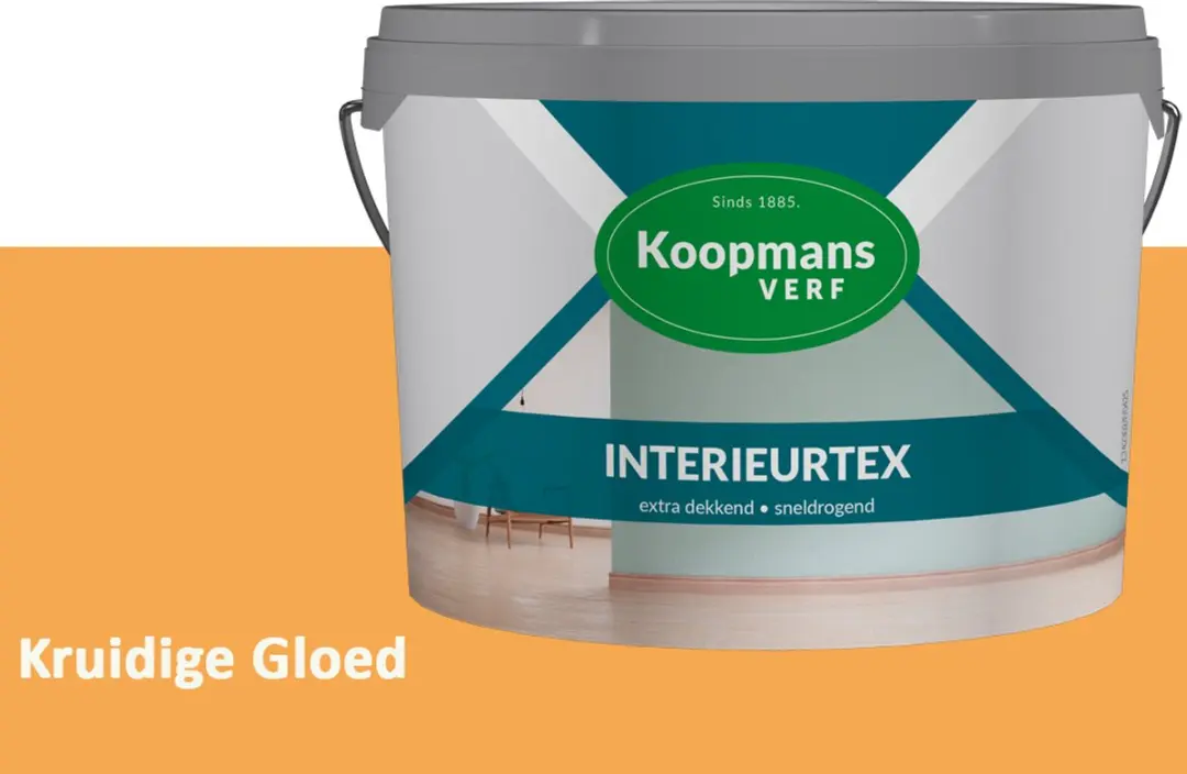 Koopmans Interieurtex Matte Muurverf Kruidige Gloed 7,5L