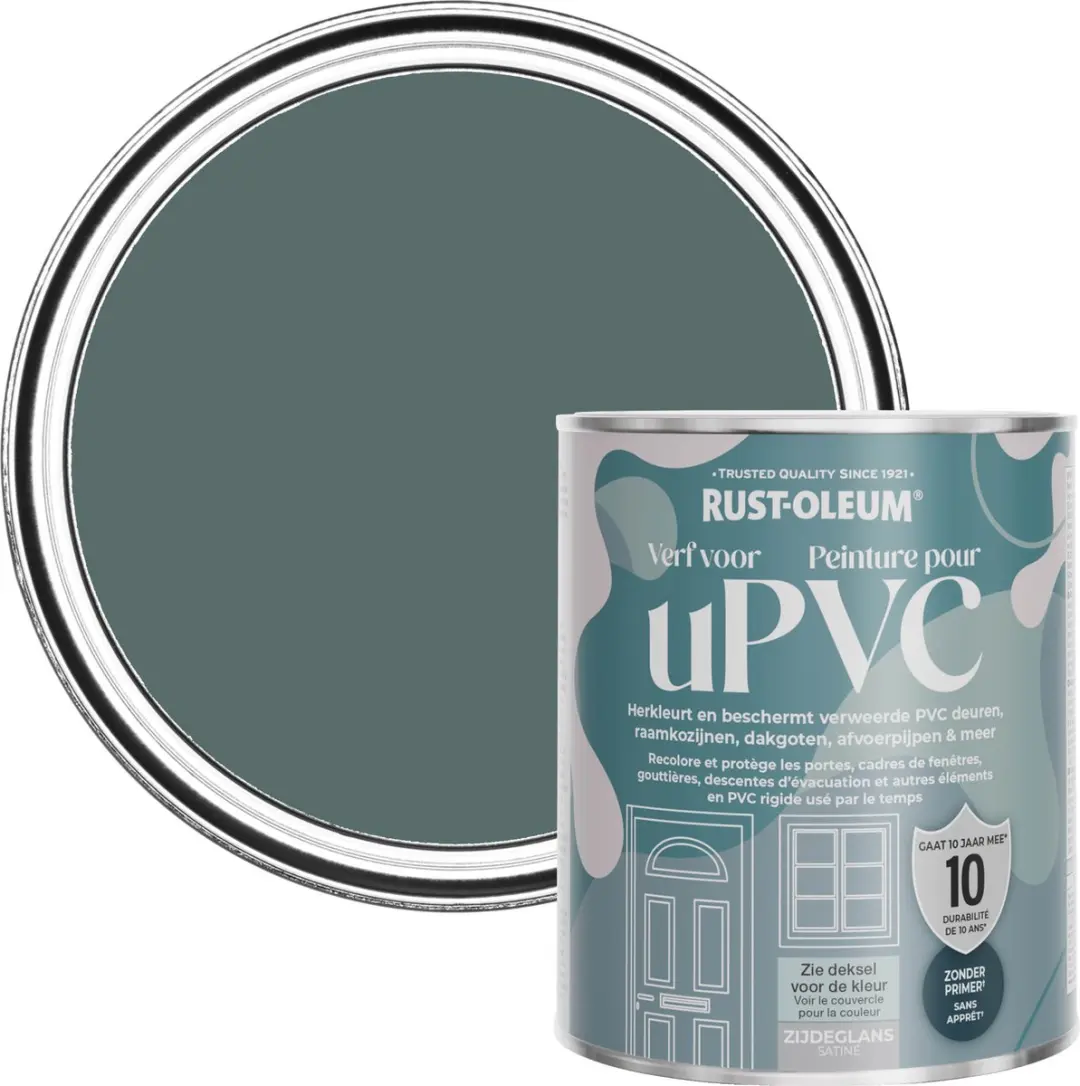 Rust-Oleum Groen Zijdeglans Verf Diepe Zee 750ml