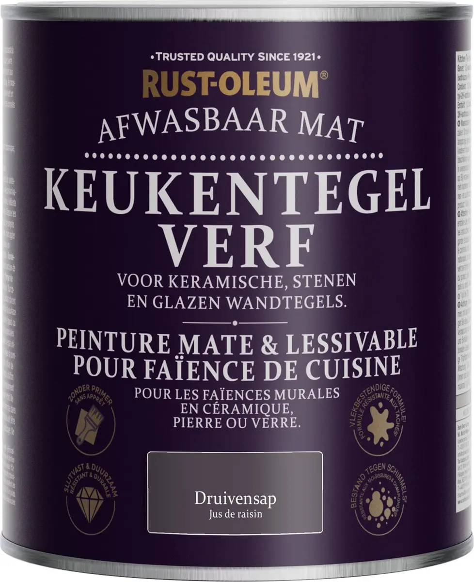 Rust-Oleum Druivensap Verf 750ml - Donkerpaars