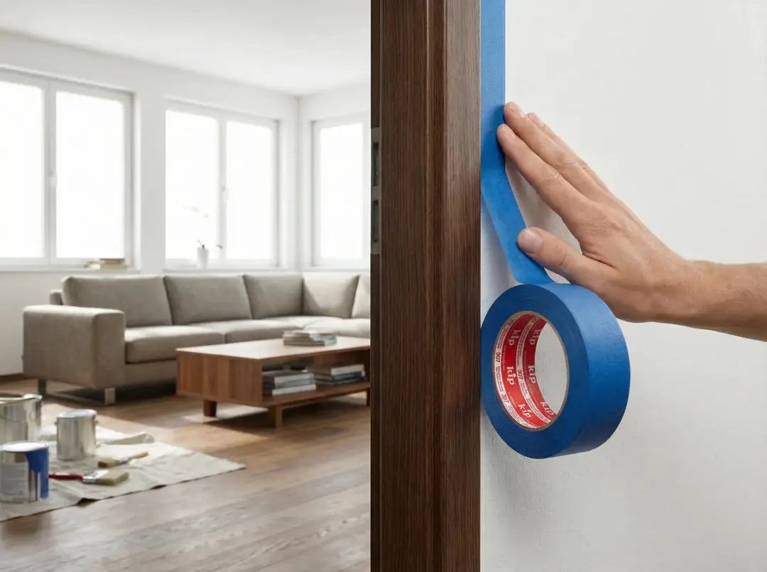 Kip 307 Smooth-Tec Afplaktape Blauw 48mmx50m