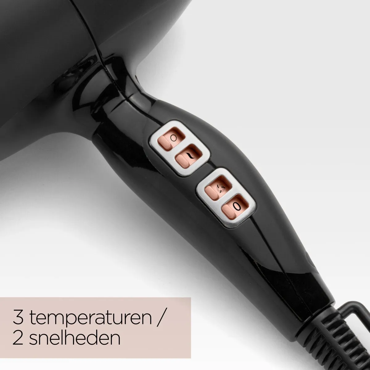 Babyliss Power Pro 2300 6716DE Föhn - 2300W - 122 km/u - Zwart