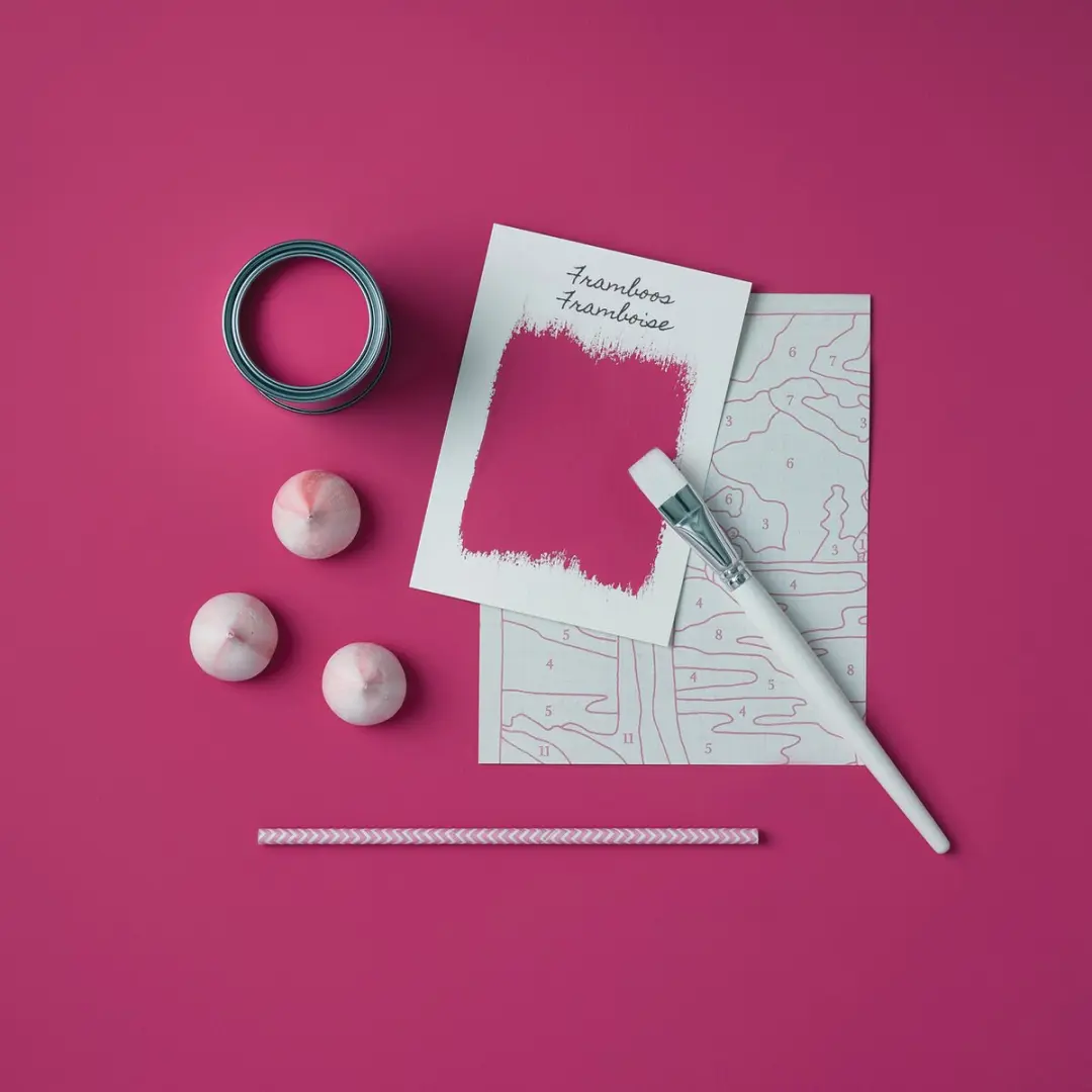 Rust-Oleum Roze Verf Keukentegels 750ml - Framboos