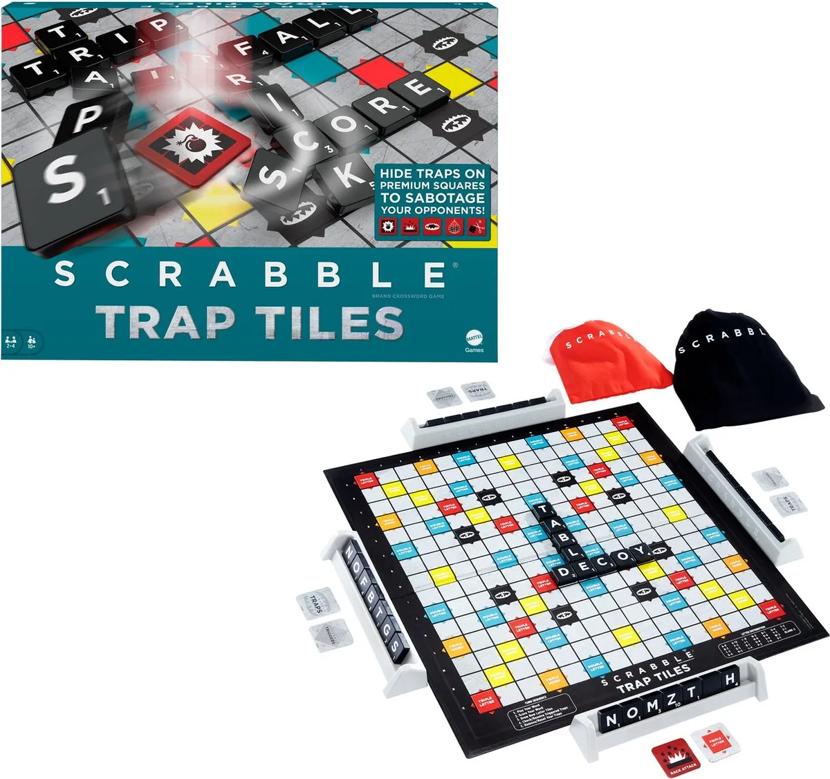 Mattel Games Scrabble Valstrik - Nederlandse editie