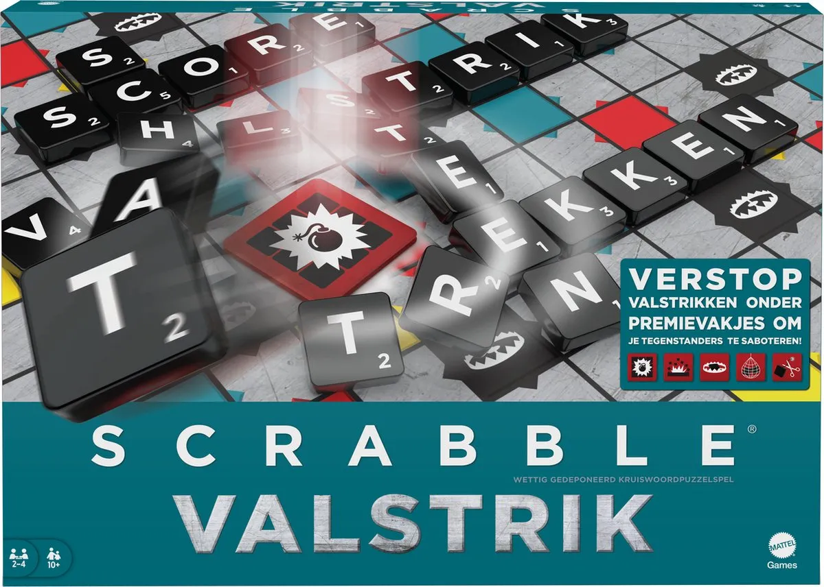 Mattel Games Scrabble Valstrik
