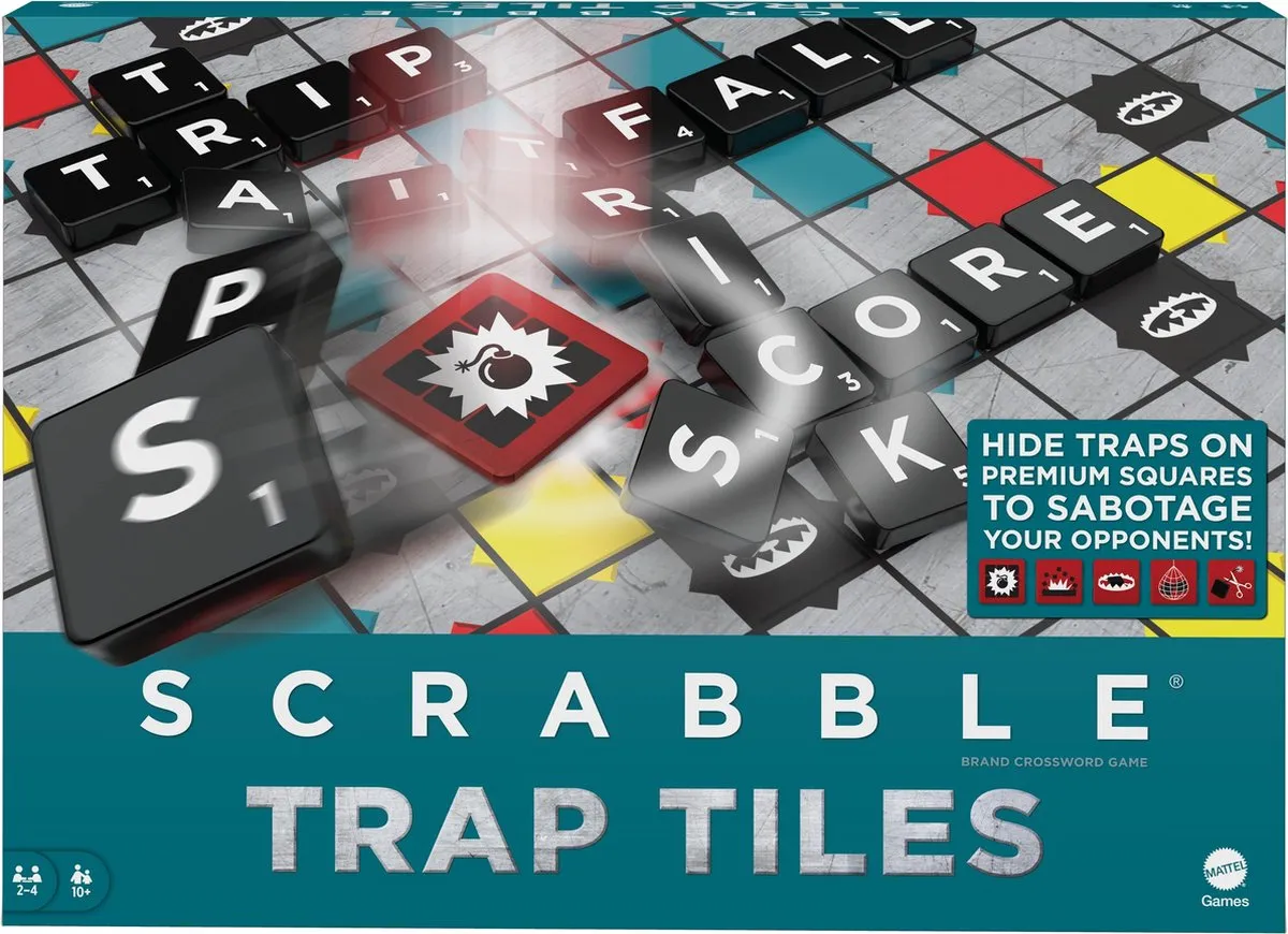 Mattel Games Scrabble Valstrik - Nederlandse editie
