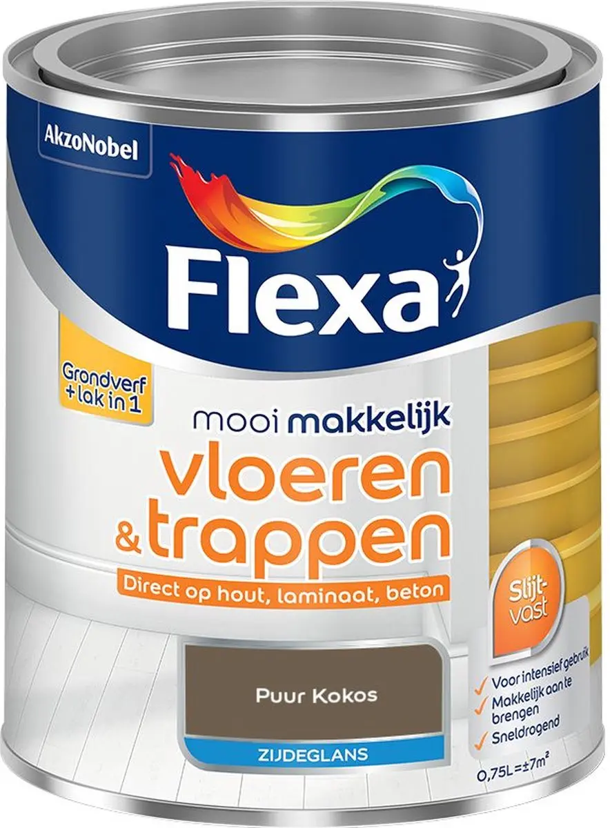 Flexa Mengverf Puur Kokos 750ml