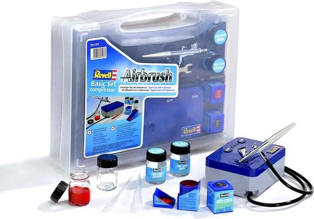 Revell 39199 Airbrushset met Compressor