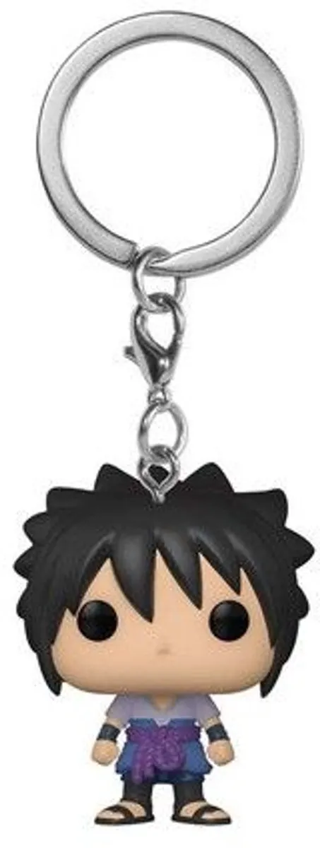Funko Pop Keychain Naruto Shippuden Uchiha Sasuke - Multicolor