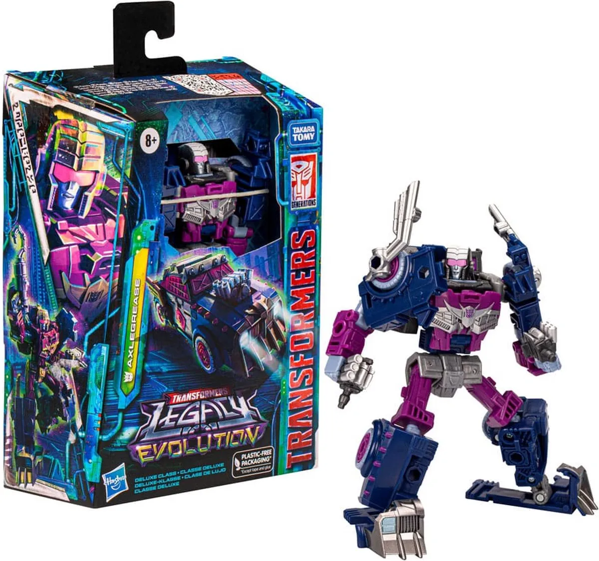 Hasbro Transformers Legacy Evolution Axlegrease - Multi
