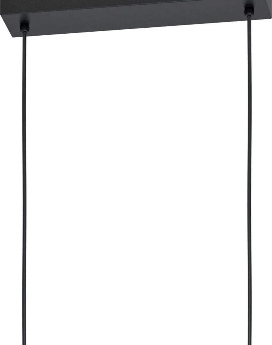 Eglo Isidro Hanglamp LED 79,5cm - Zwart - Dimbaar