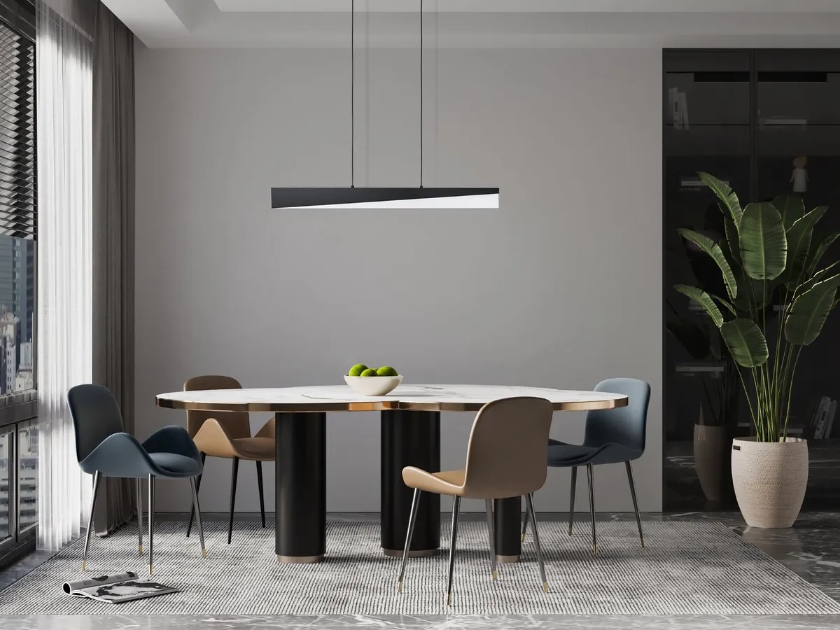 Eglo Isidro Hanglamp LED 79,5cm - Zwart - Dimbaar