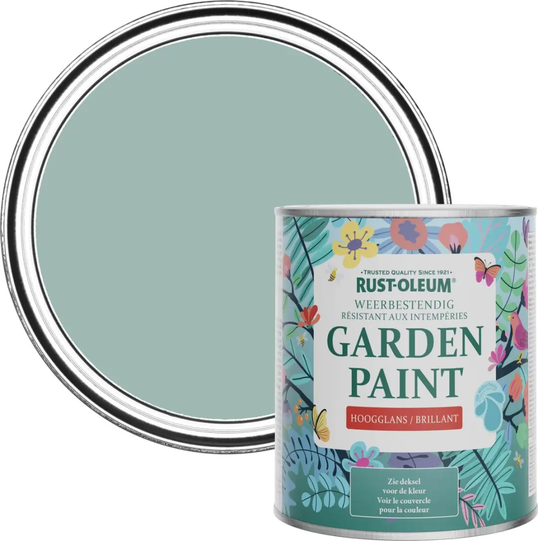 Rust-Oleum Kustblauw Tuinverf Hoogglans 750ml