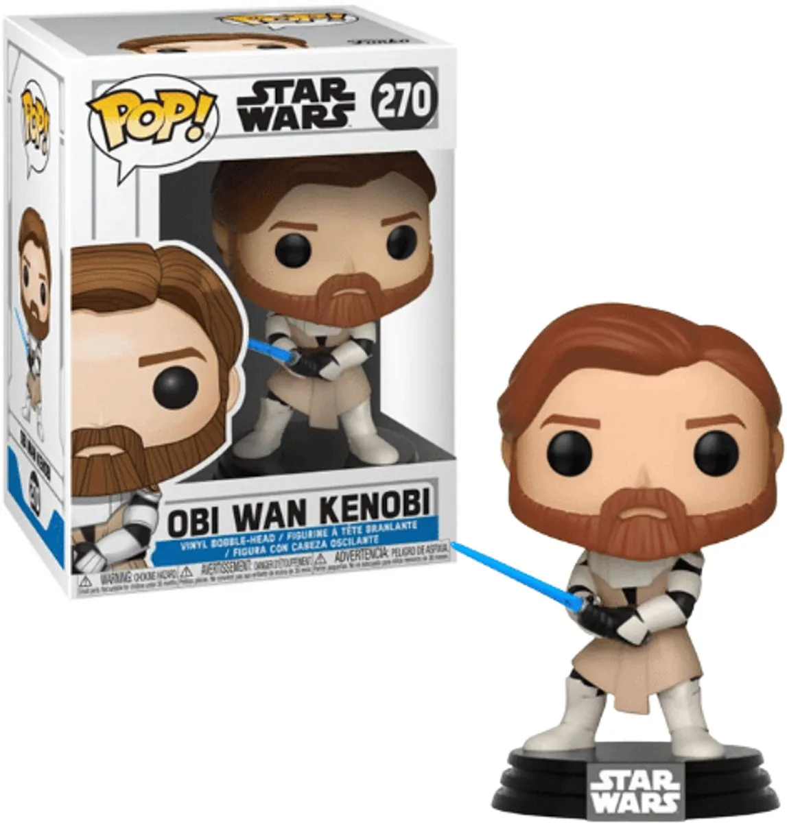 Funko Pop! Obi-Wan Kenobi Star Wars Verzamelfiguur 10cm - 31796
