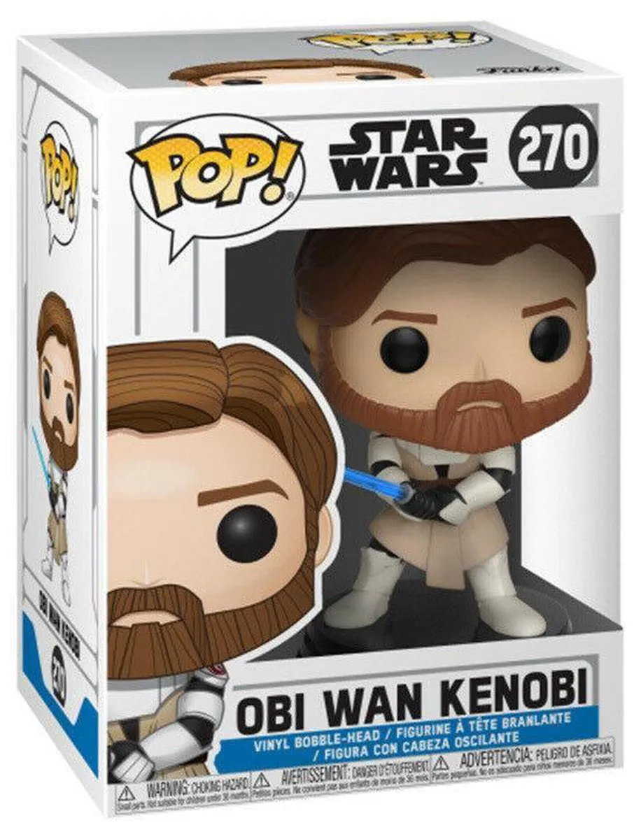 Funko Pop! Obi-Wan Kenobi Star Wars Verzamelfiguur 10cm - 31796