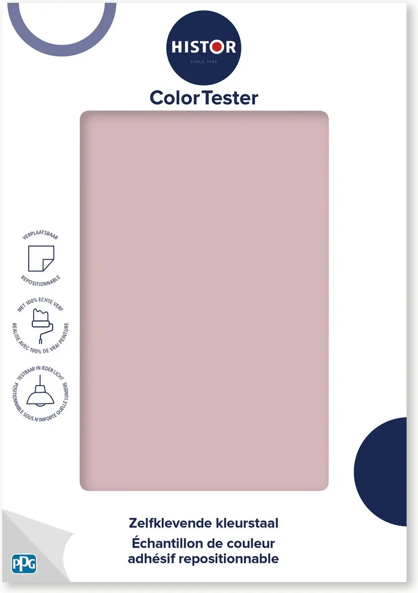 Histor Rose Stain Kleurtester Mat 300g