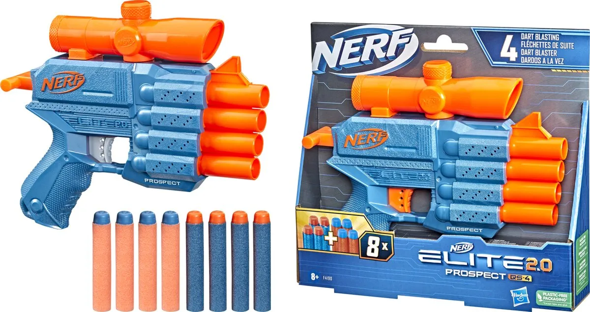 NERF Elite 2.0 Prospect QS 4 - Blaster