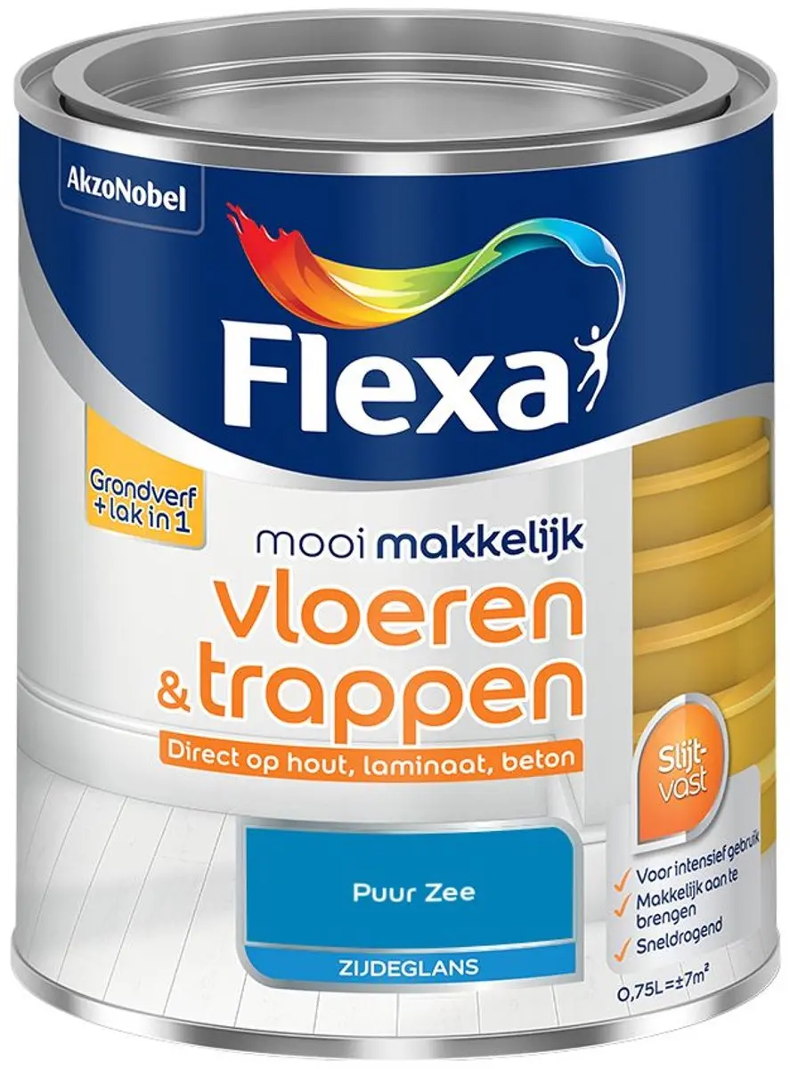 Flexa Mengverf Puur Zee 750ml