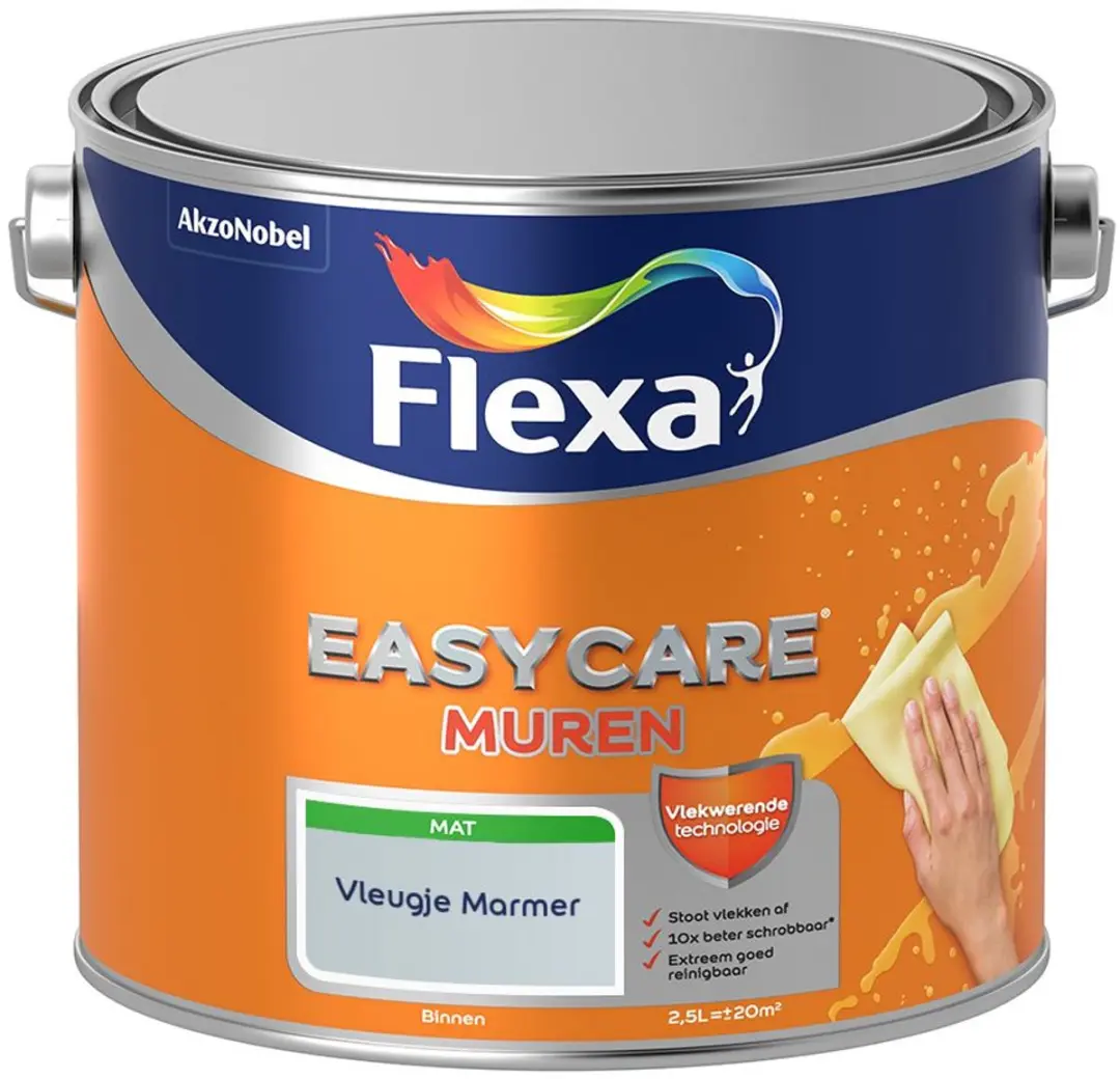 Flexa Easycare Muren Vleugje Marmer Mengverf 2,5L