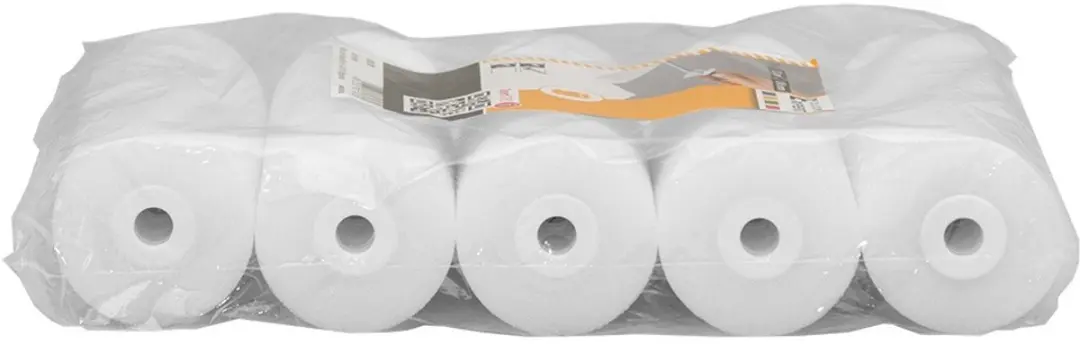 Color Expert Wegwerp Schuimroller 5x11cm - 5 Stuks - Wit