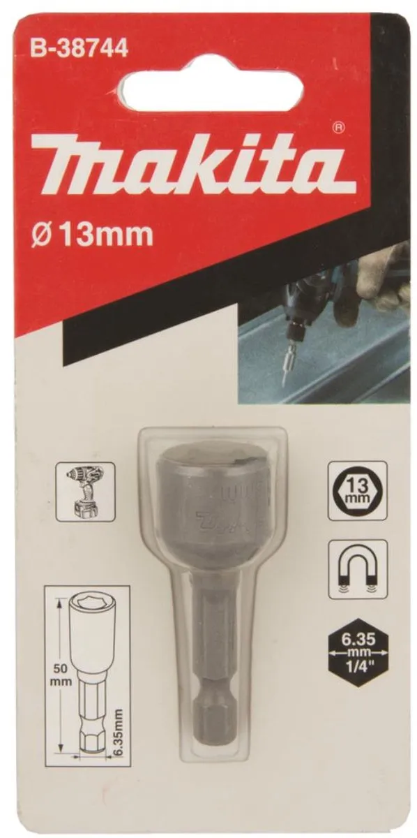 Makita Magnetische Dop 13x50mm - 6-kantig