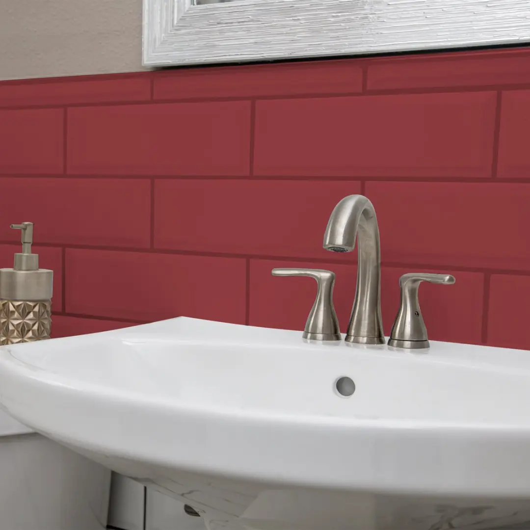 Rust-Oleum Imperium Rood Badkamer Tegelverf Matt 750ml