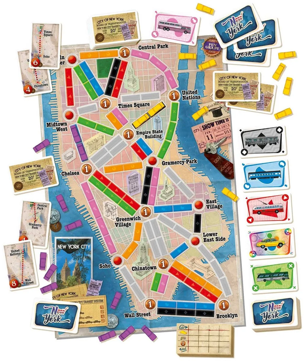Asmodee Ticket To Ride New York - Engels