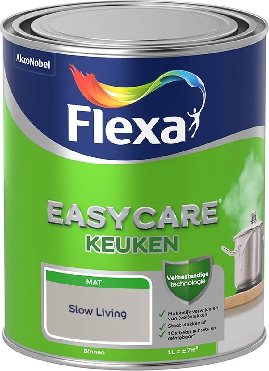 Flexa Easycare Keuken Mengverf 1L - Slow Living