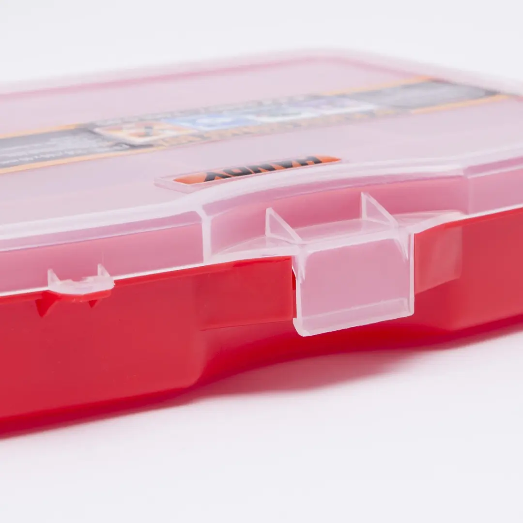 Handy Extra Kleine Sorteerdoos 12 Vakken - 258x160x40mm Rood