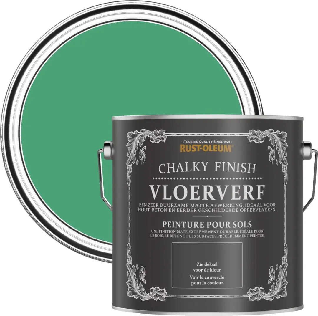 Rust-Oleum Groen Vloerverf Emerald 2,5L