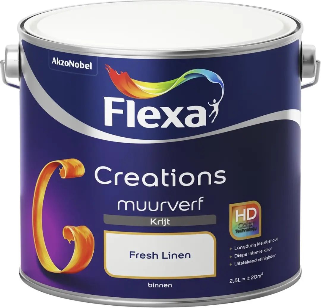 Flexa Creations Muurverf Fresh Linen 2,5L