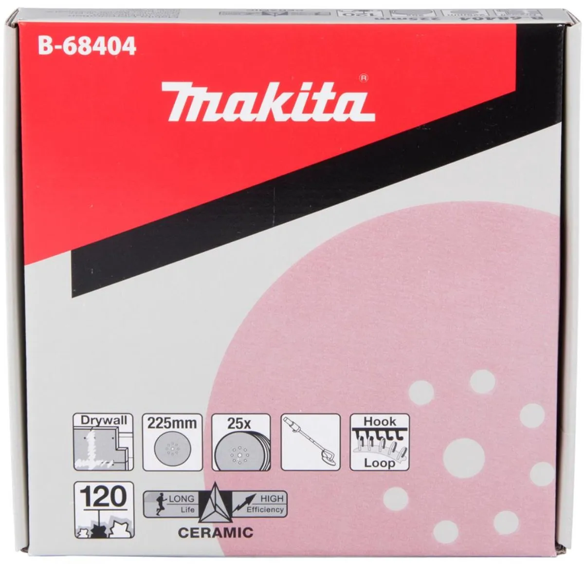 Makita 25x Schuurpapier Klittenband 225mm K120