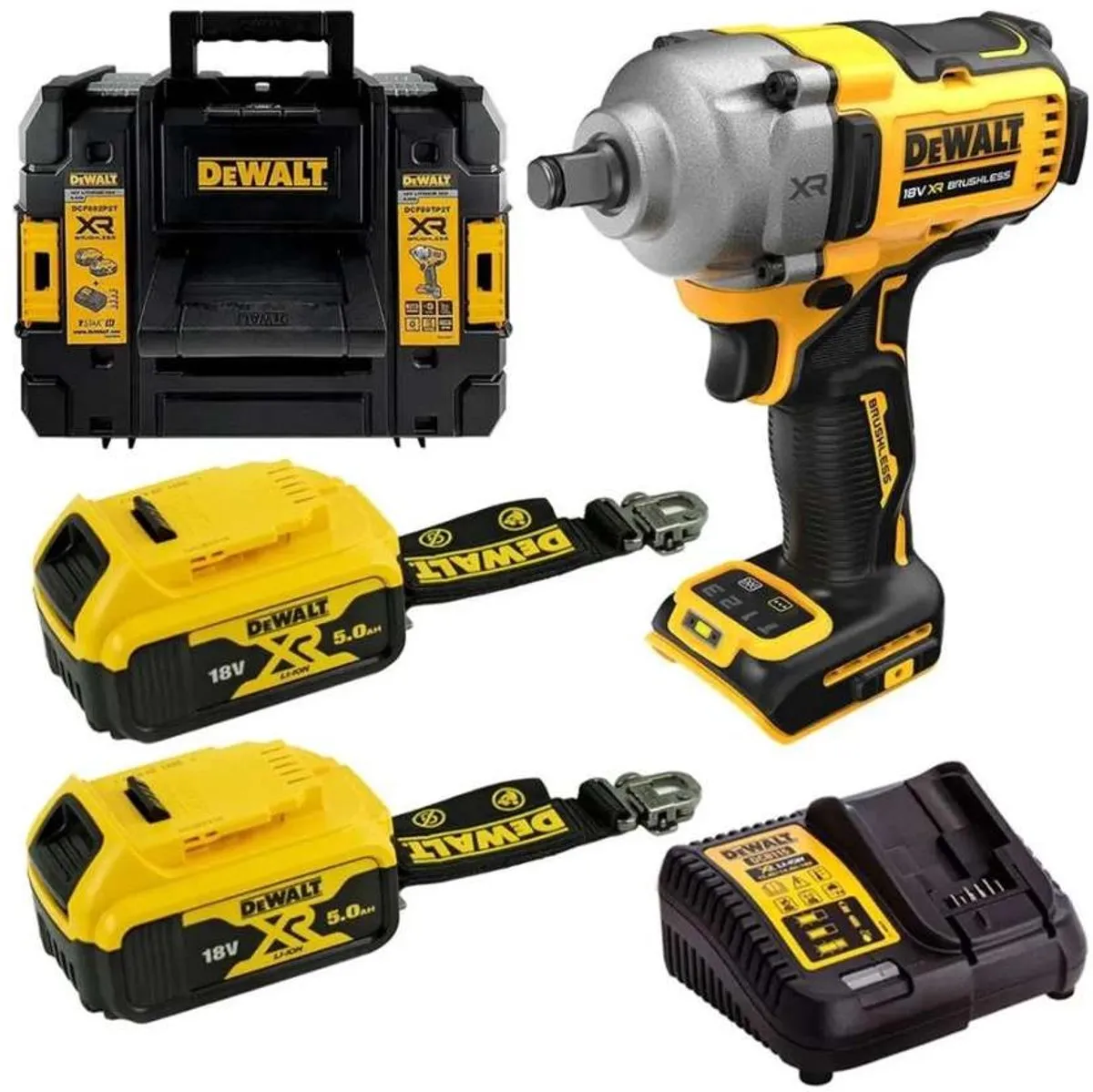 DeWalt 18V Accu Slagmoersleutel DCF899P2LRT