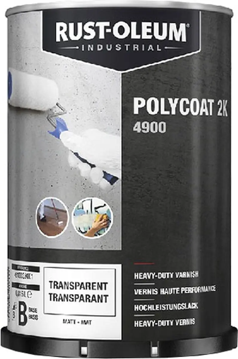 Rust-Oleum Polycoat 2K Heavy Duty Vernis 4900 1L