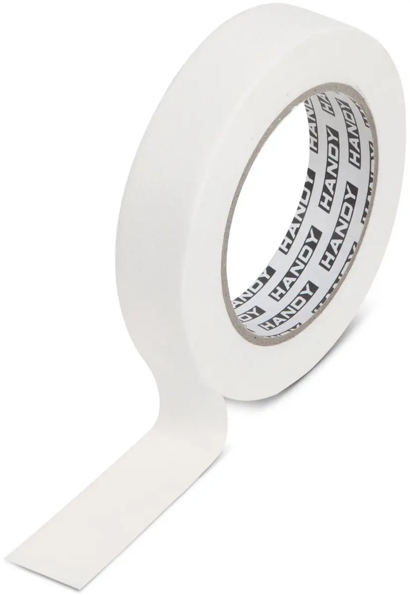 Handy Afplaktape Wit 19mm x 50m