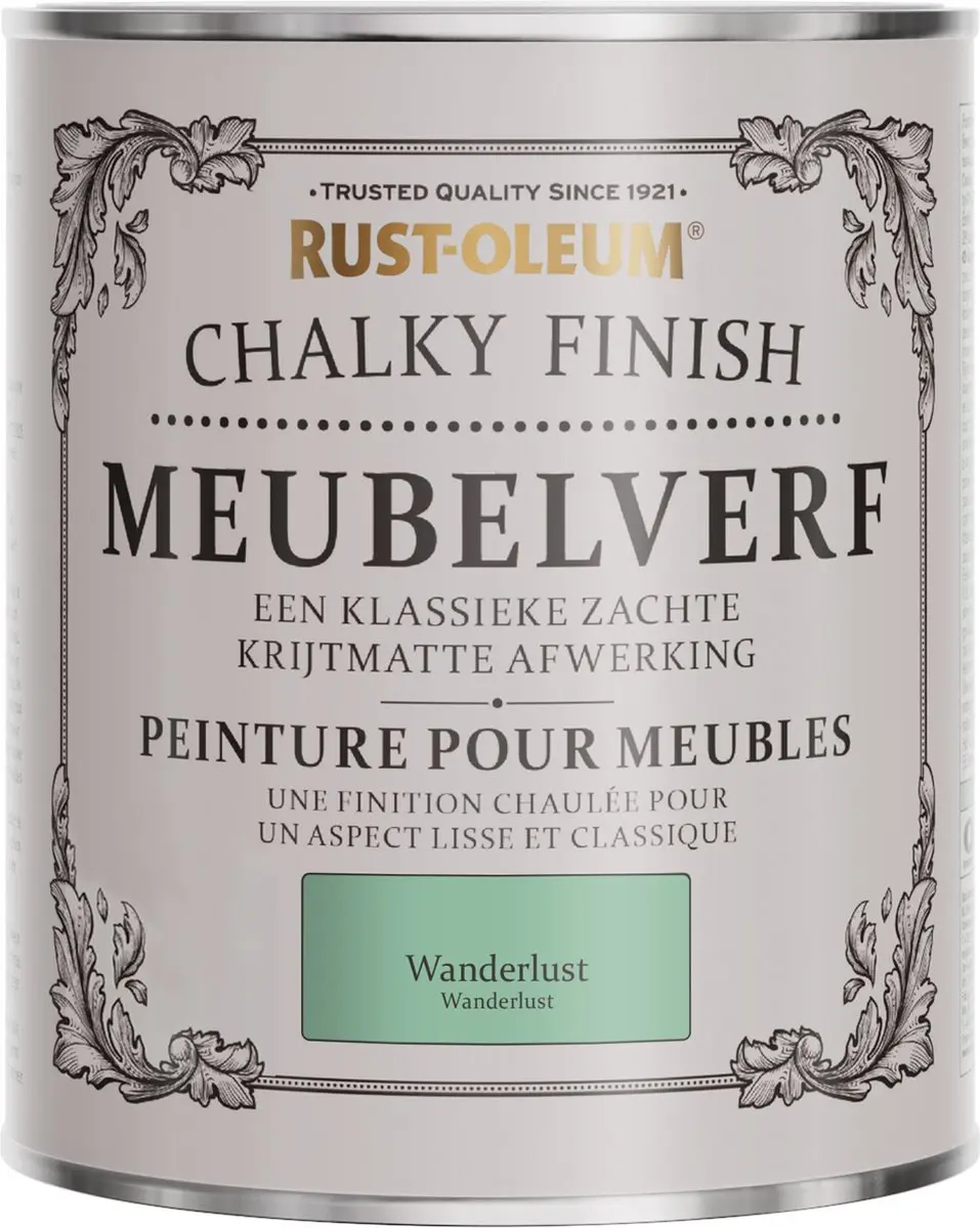 Rust-Oleum Wanderlust Meubelverf Groen 750ml