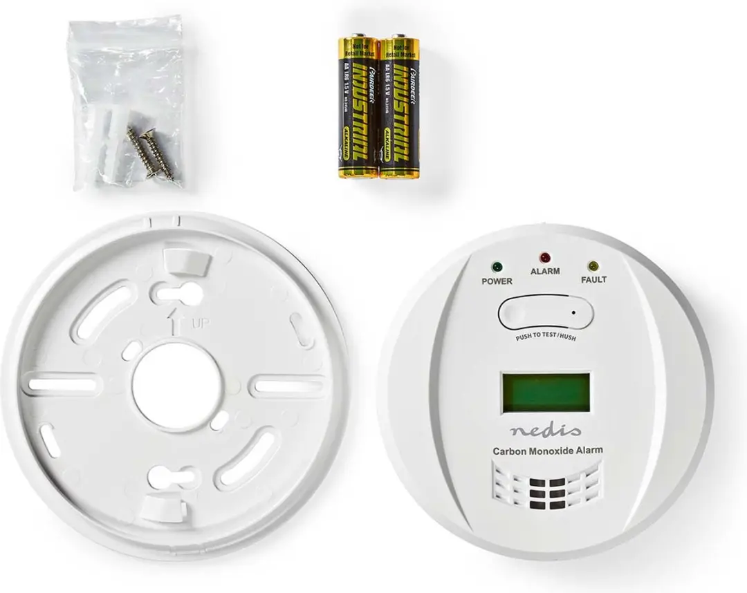 Nedis Koolmonoxidemelder 10 Jaar - EN50291 - Wit