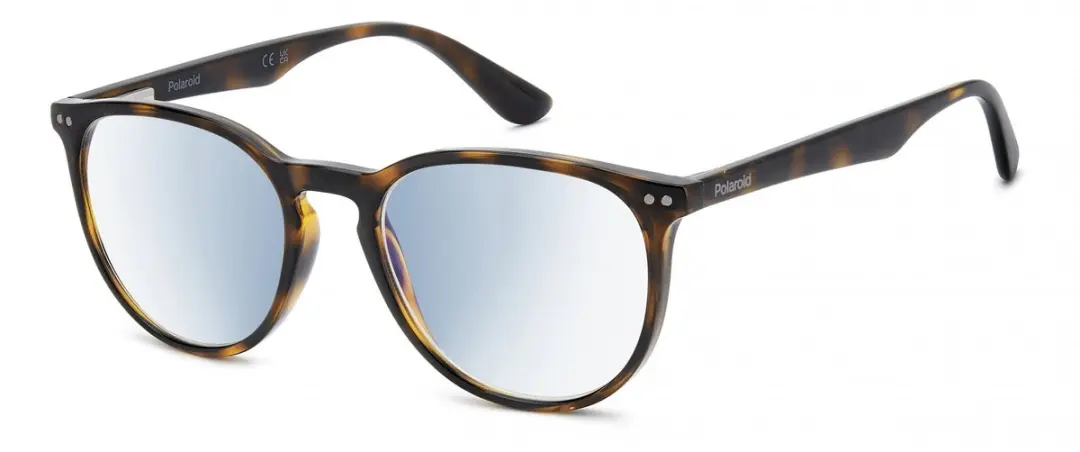 Polaroid PLD 0028/R/BB Havana 51/18/140 UNISEX + 1.5 Leesbril