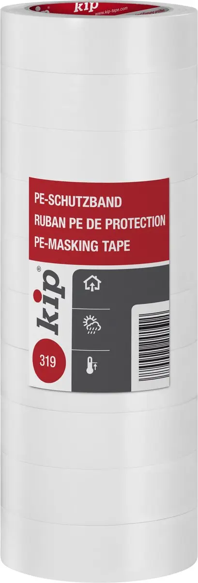 Kip PE-Beschermband Wit 30mmx33m