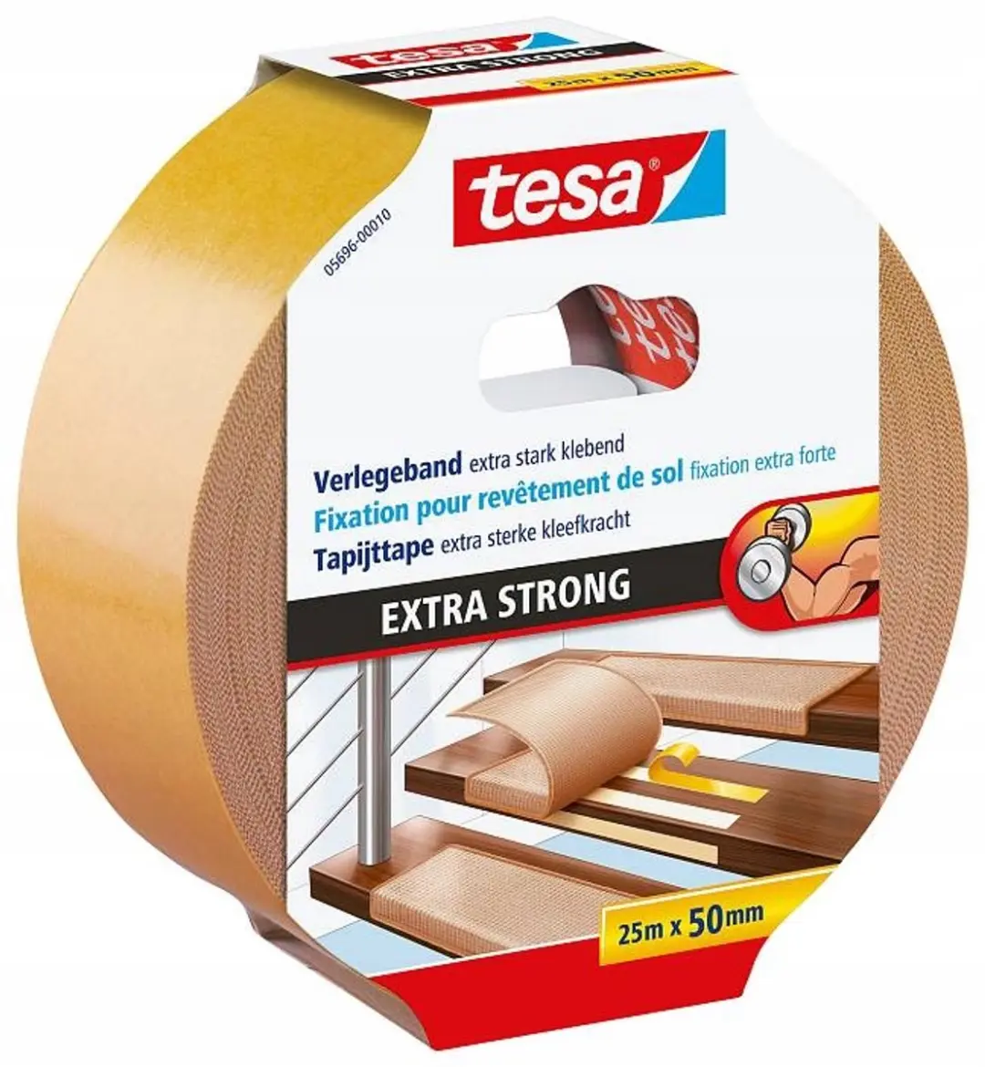 Tesa Extra Strong Tapijttape 50mm
