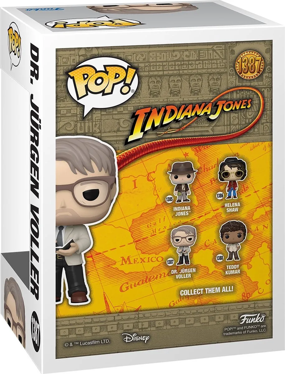 Funko Indiana Jones POP! Movies Dr. Jurgen Voller 70810 - Multicolor