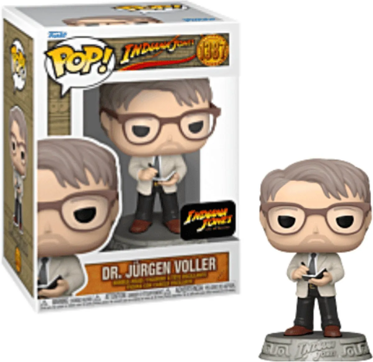 Funko Indiana Jones POP! Movies Dr. Jurgen Voller 70810 - Multicolor