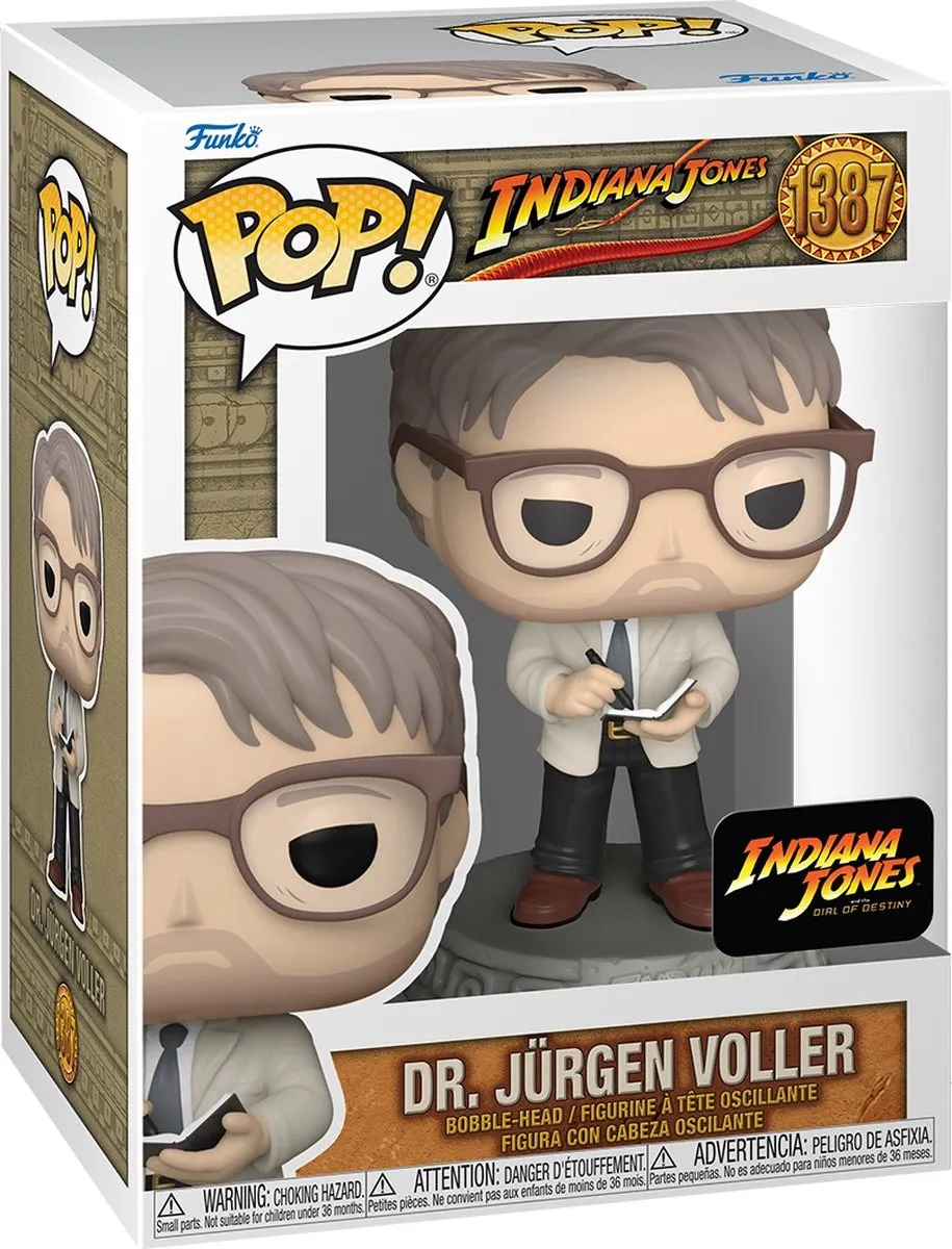 Funko Indiana Jones POP! Movies Dr. Jurgen Voller 70810 - Multicolor