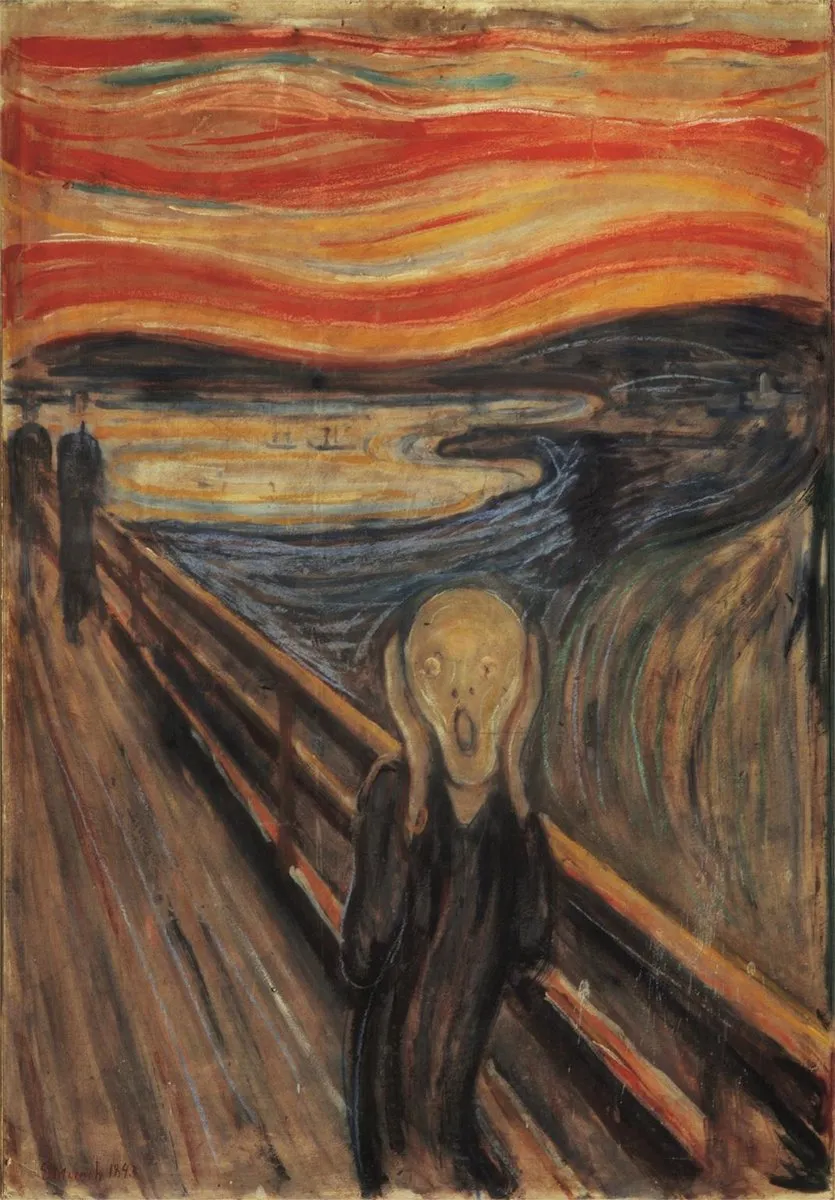 Clementoni De Schreeuw van Munch Puzzel 1000 Stuks - Meerkleurig