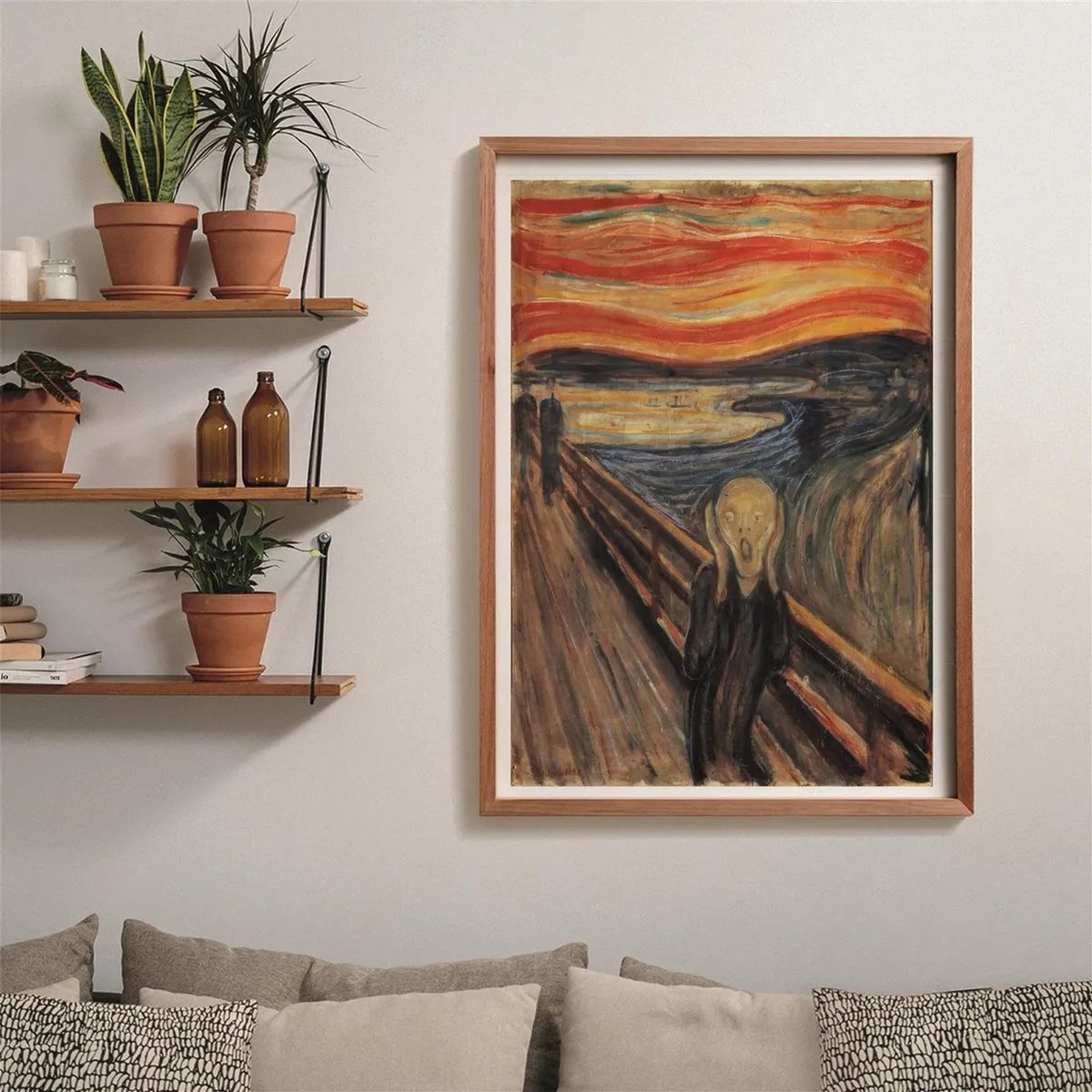 Clementoni De Schreeuw van Munch Puzzel 1000 Stuks - Meerkleurig - afbeelding 6 van 6