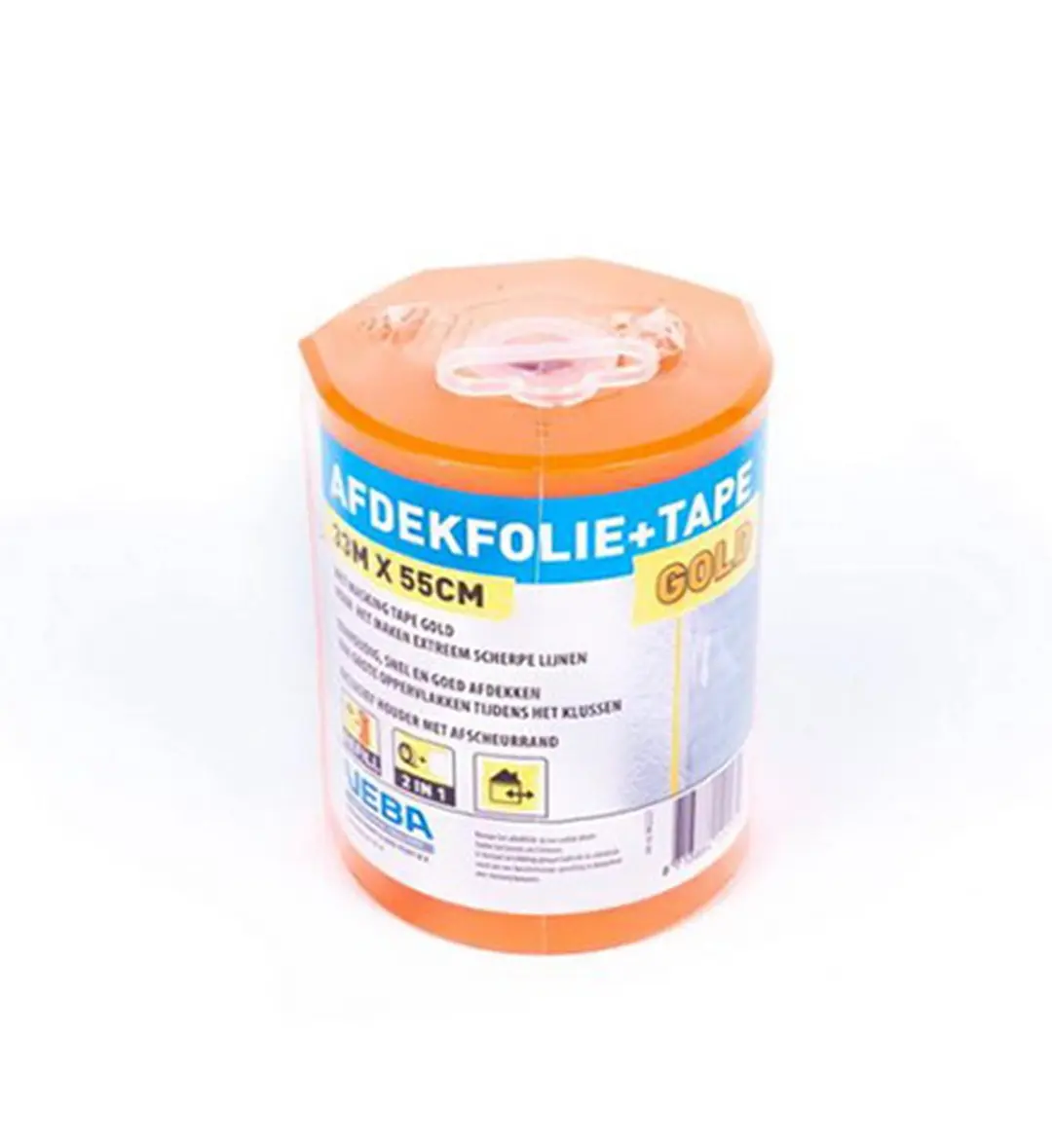 VEBA Afdekfolie 55cm x 33m - Wit/Geel