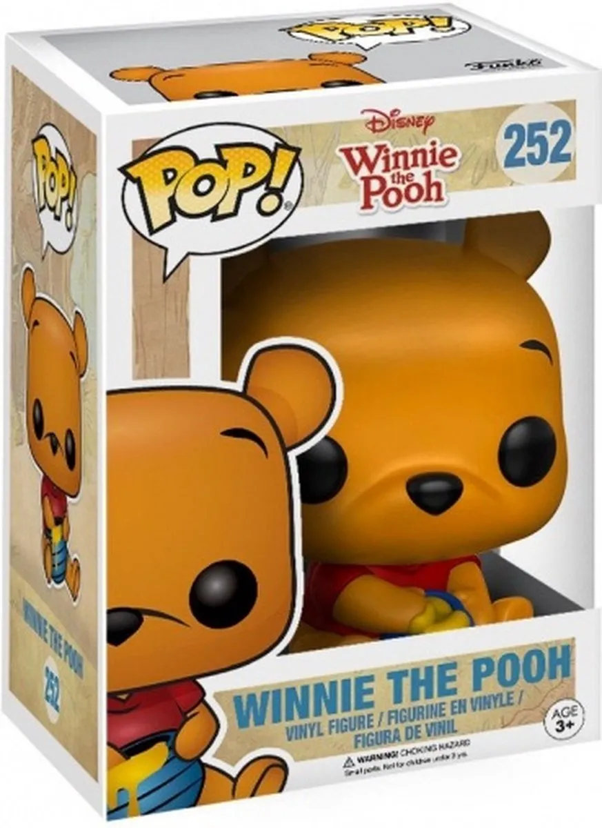 Funko POP! Winnie the Pooh Seated #252 - Disney Figuur 10cm - Multi